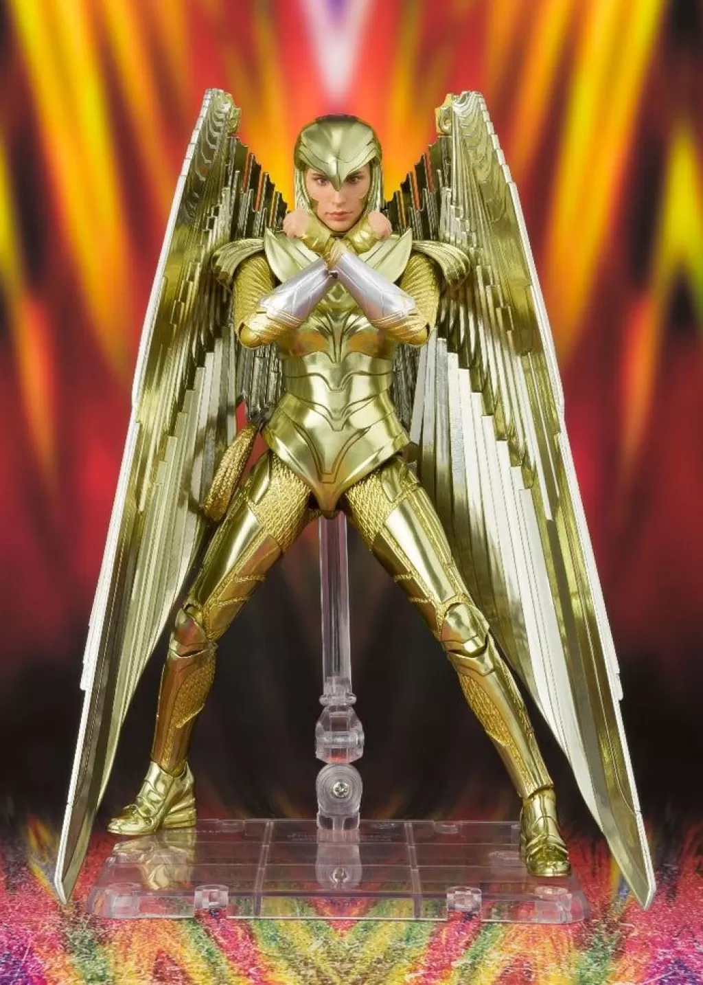 Clearance Bandai Tamashii Nations S.H.Figuarts Wonder Woman Golden Armor (Ww84)